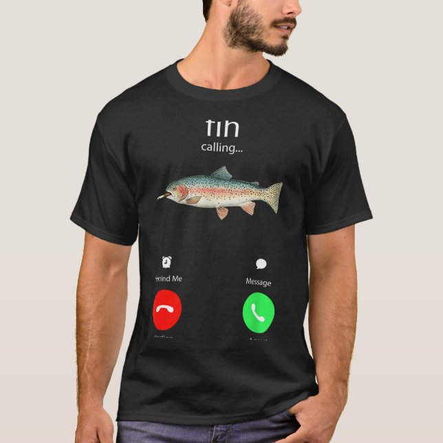 T-shirt Appel Fih Me Rappeler Message Refuser Accepter Tél (Devant)