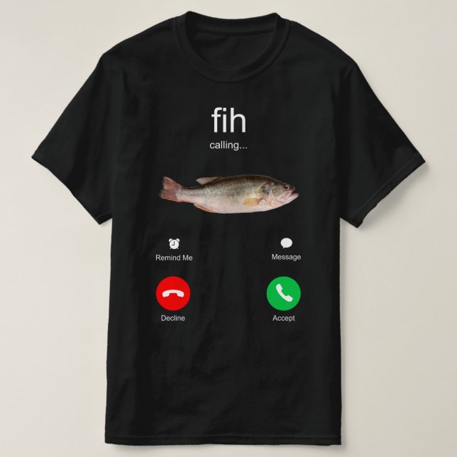 T-shirt Appel Fih Me Rappeler Message Refuser Accepter Tél (Design devant)