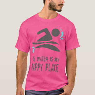 T-shirt Appeler Toutes Les Baignades D'Eau Libre Sauvage B