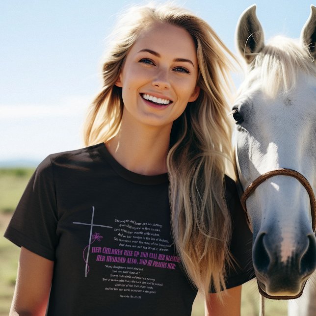 T-shirt APPELEZ-LA BÉNÉFICIÉE Maman Proverbes Épouses 31 É (Créateur téléchargé)