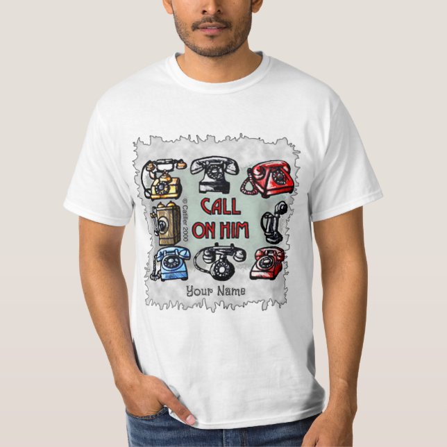 T-shirt Appelez-Le Chrétien (Devant)