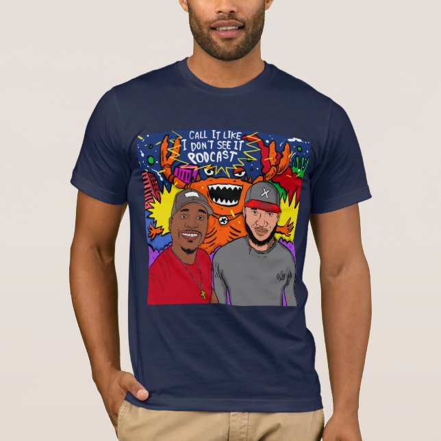 T-shirt Appelez-le comme je ne le vois pas Podcast S3 T-Sh (Devant)