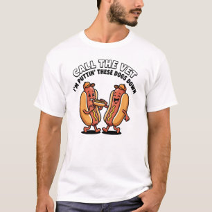 T-shirt Appelez le vétérinaire, je vais euthanasier ces ch