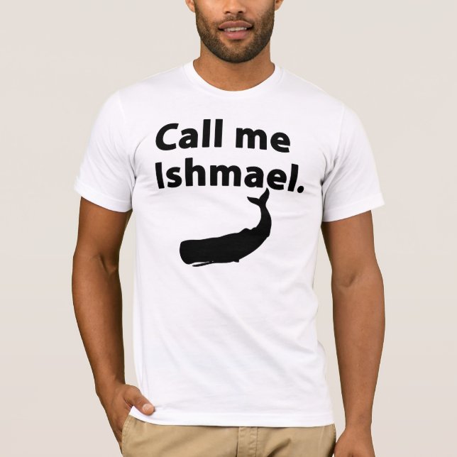 T-shirt Appelez-moi Ishmael (Devant)