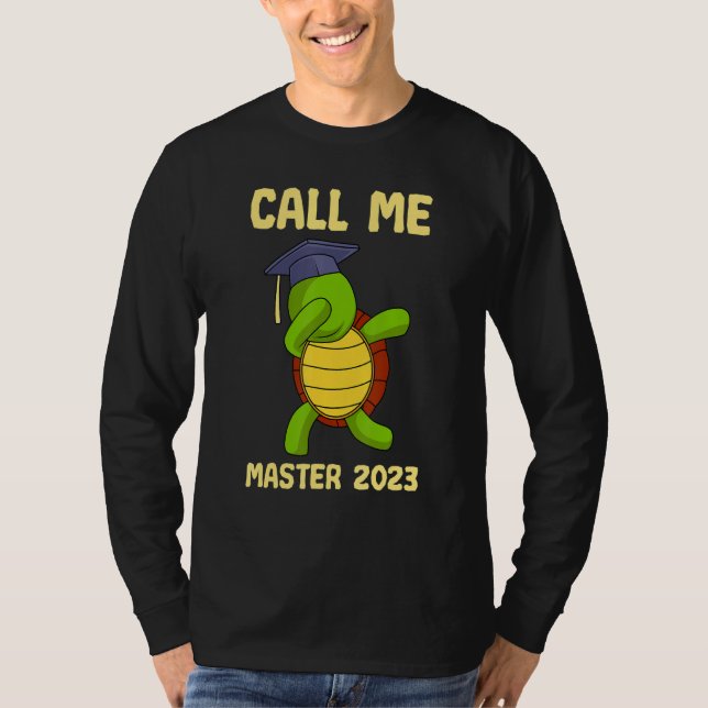 T-shirt Appelez-moi Maître 2023 Master Degree (Devant)