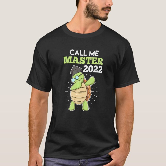 T-shirt Appelez-moi Master Graduation 2022 Master 1 (Devant)