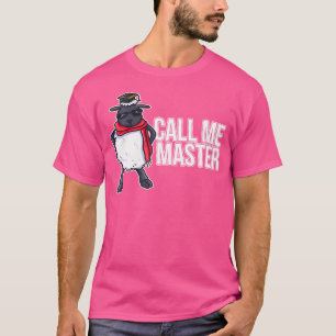 T-shirt Appelez-moi Master Graduation Sheep