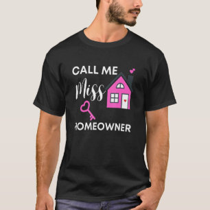 T-shirt Appelez-moi Miss Propriétaire 2022 Réchauffement m