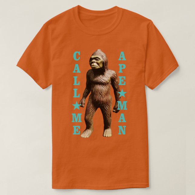 T-shirt Appelle-moi Ape Man 1 (Design devant)