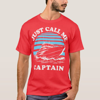 T-shirt Appelle-moi capitaine