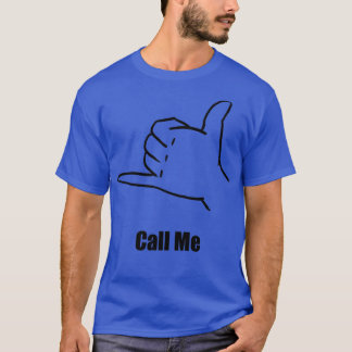 T-shirt Appelle-moi main