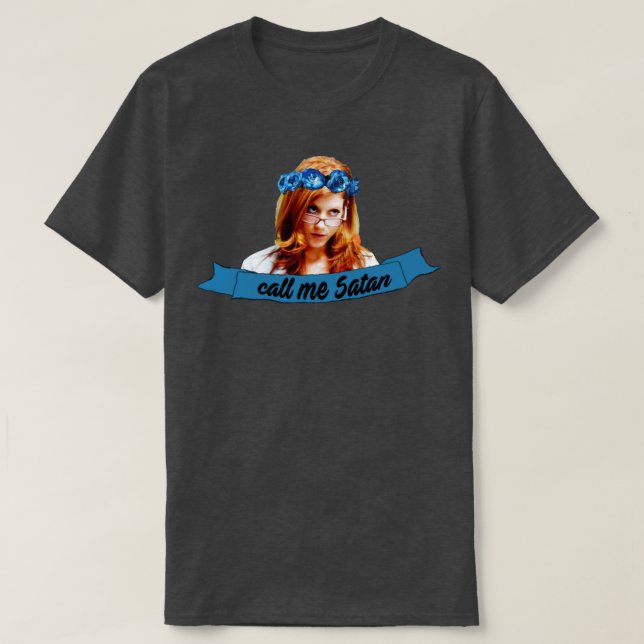T-shirt Appelle-moi Satan Addison Montgomery (Design devant)