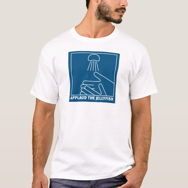 T-shirt applaudir pour les méduses (Devant)