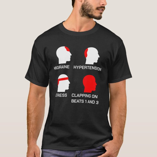 T-shirt Applaudissement sur le cadeau drôle de sarcasme de (Devant)