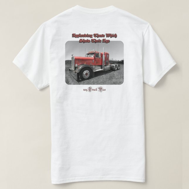 T-shirt Applaudissements de leur âge, Kenworth (Design dos)