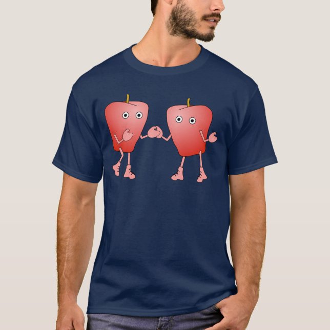 T-shirt Apple Buddies (Devant)