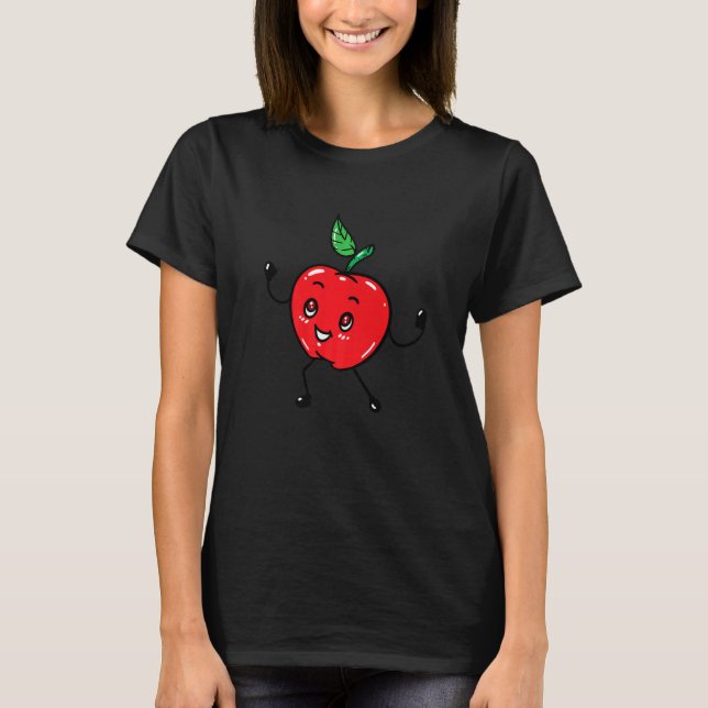 T-shirt Apple Fruit for Apple Lovers Fruit Themed Premium (Devant)