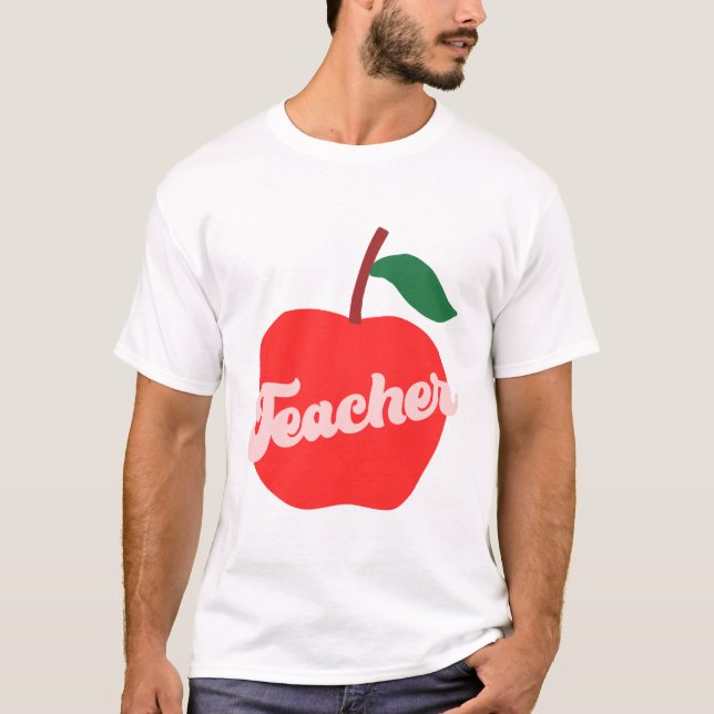 T-shirt Apple Maître enseignant (Devant)