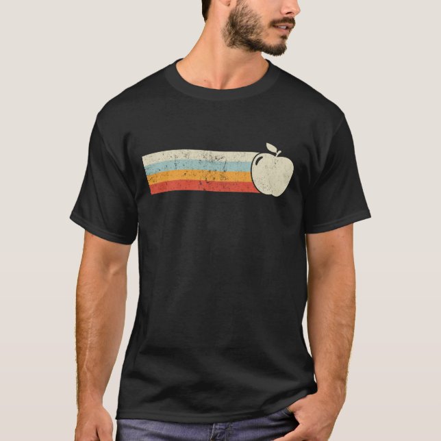 T-shirt Apple Orchards Vintage Pommes cueillette (Devant)