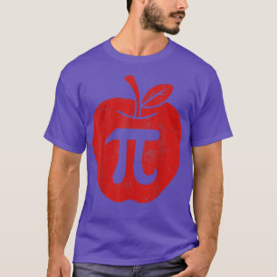 T-shirt Apple Pi Day Pi Symbol Kids Toddler Youth Boys Gir