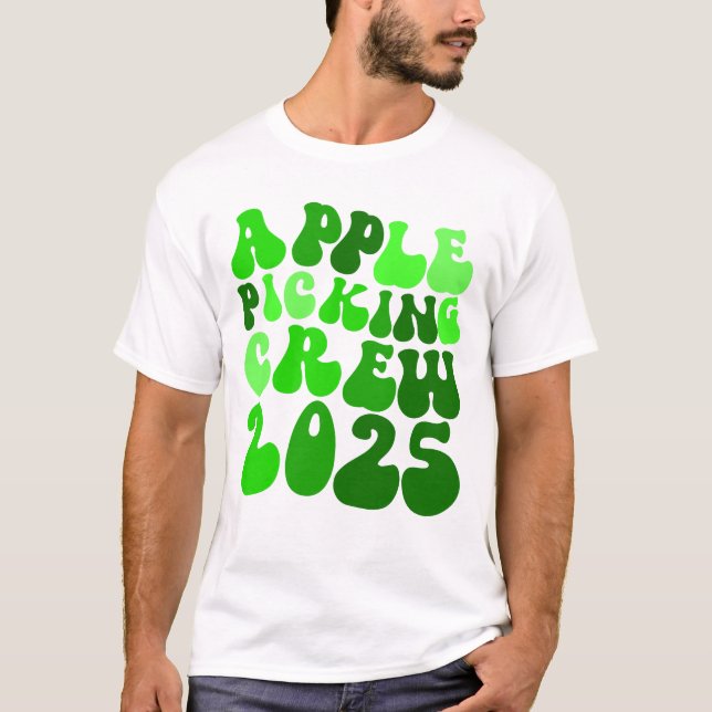 T-shirt Apple Picking Crew 2025 Orchard Apple Picking Crew (Devant)