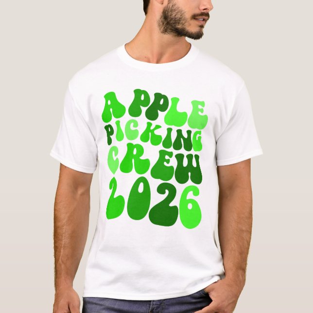 T-shirt Apple Picking Crew 2026 Orchard Apple Picking Crew (Devant)