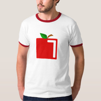 T-shirt Apple tachettent la "chemise d'Apple " de la