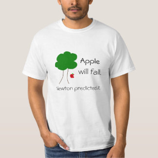 T-shirt Apple will fall...