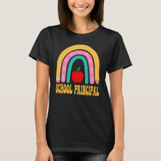 T-shirt Application de la rentrée scolaire crayon arc-en-c