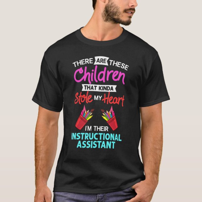 T-shirt Application de reconnaissance de l'adjoint à l'ens (Devant)