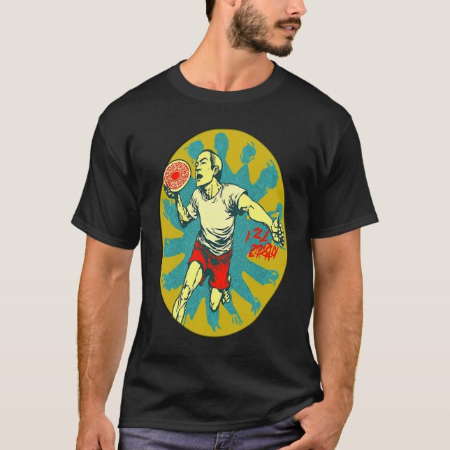 T-shirt Application de retraite ultime de Frisbee Apprécia (Devant)