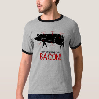 T-shirt Apport à la maison du LARD !  Diagramme drôle de