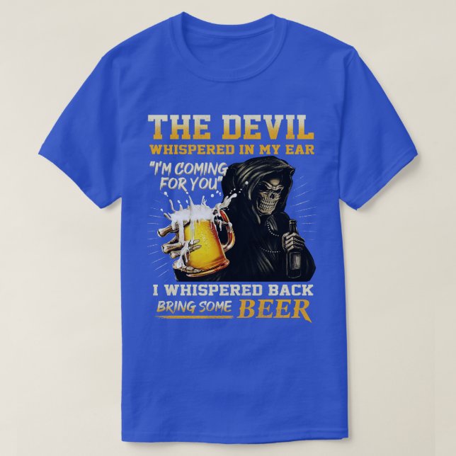 T-shirt Apportez de la bière 2 (Design devant)