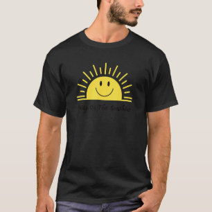 T-shirt Apportez Le Soleil Cute Smile Face Soleil Sourire