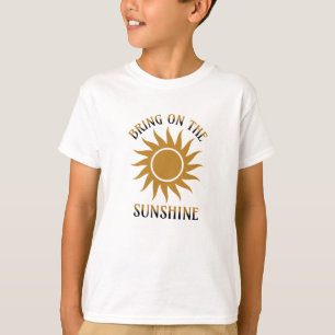 T-shirt Apportez le Soleil Doré