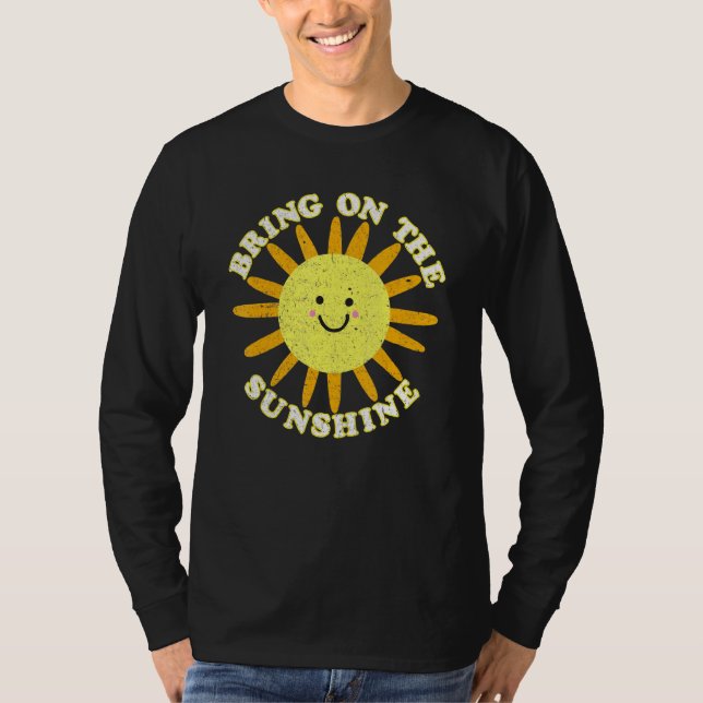 T-shirt Apportez Le Soleil Soleil Été Tropical (Devant)