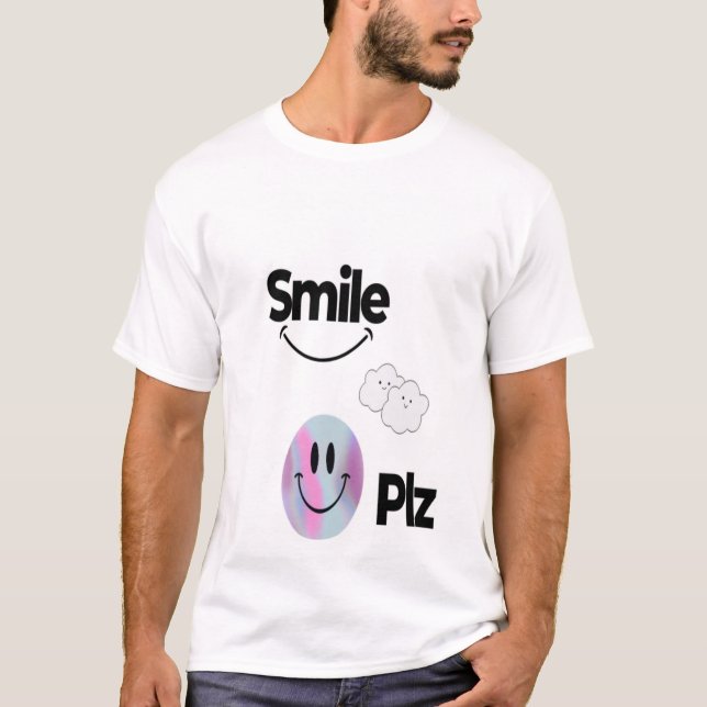 T-shirt Apportez le sourire, la positivité et le charme jo (Devant)