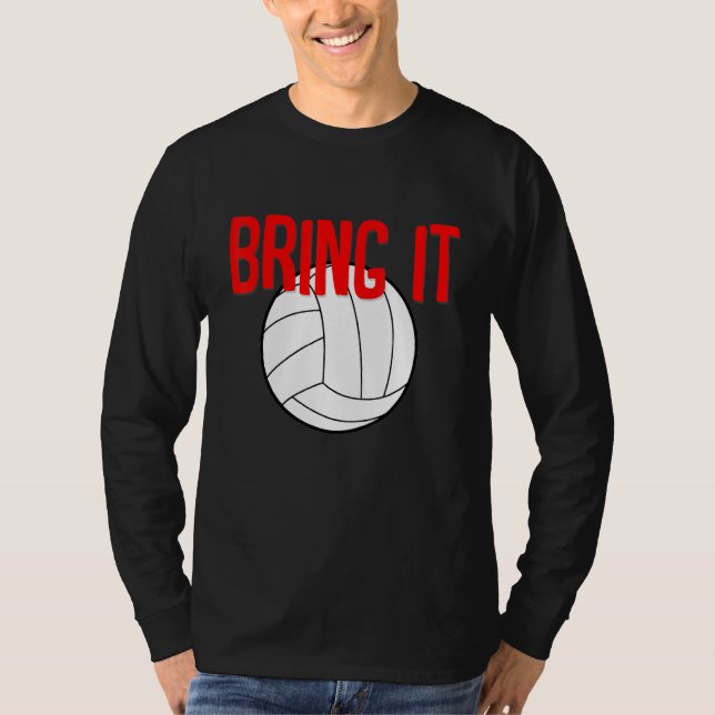 T-shirt Apportez-Le Volley-ball (Devant)