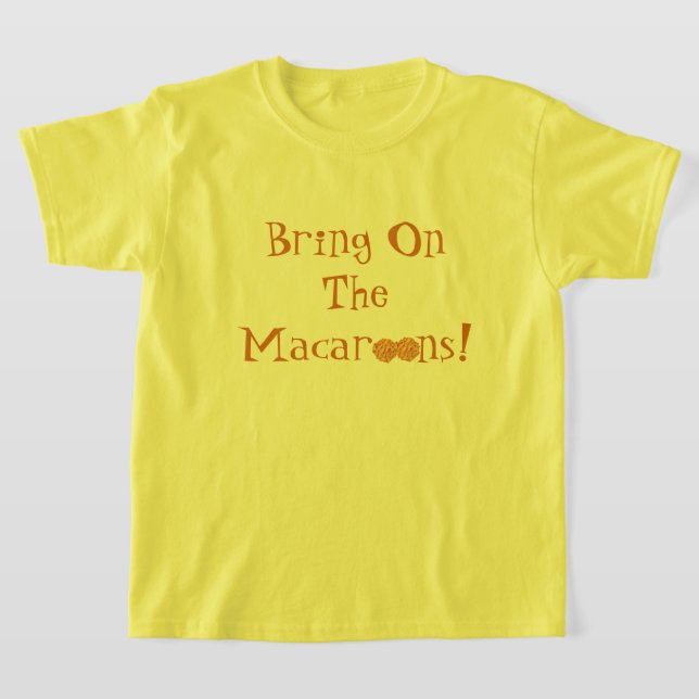 T-shirt Apportez Les Macarons ! Kids Tee (Poser)