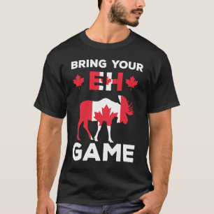 T-shirt Apportez votre jeu de eh Retro Funny Canada