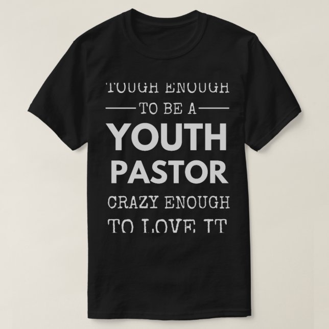 T-shirt Appréciation amusante des jeunes Pasteurs (Design devant)