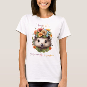 T-shirt Appréciation de la fleur de hérisson