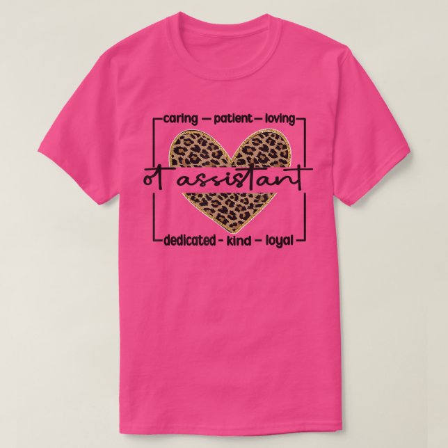 T-shirt Appréciation de l'adjoint de l'AT (Design devant)