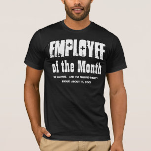 T-shirt Appréciation de l'employé du mois V03
