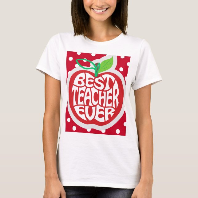 T-shirt Appréciation de l'enseignant (Devant)
