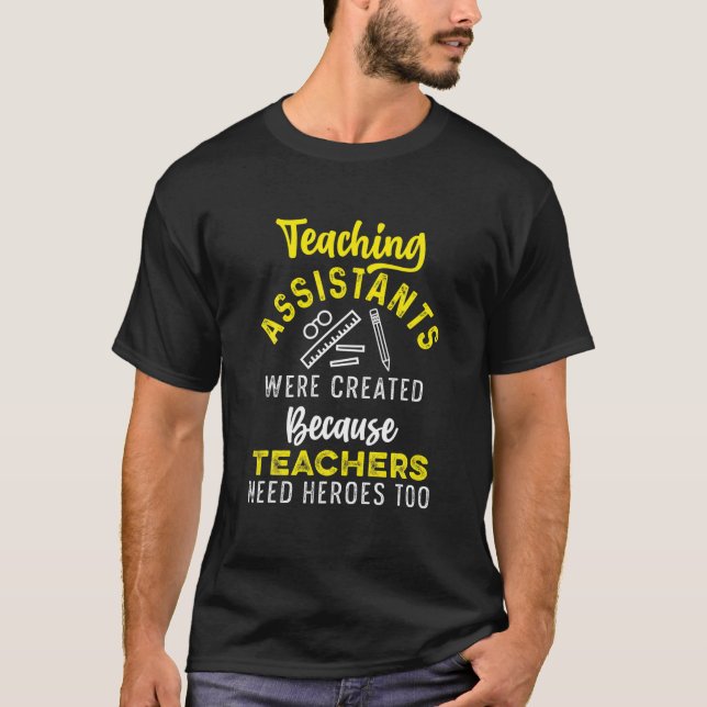 T-shirt Appréciation de l'enseignant adjoint (Devant)