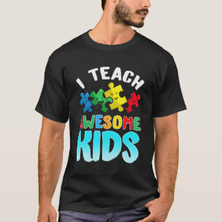 T-shirt Appréciation de l'enseignant en autisme