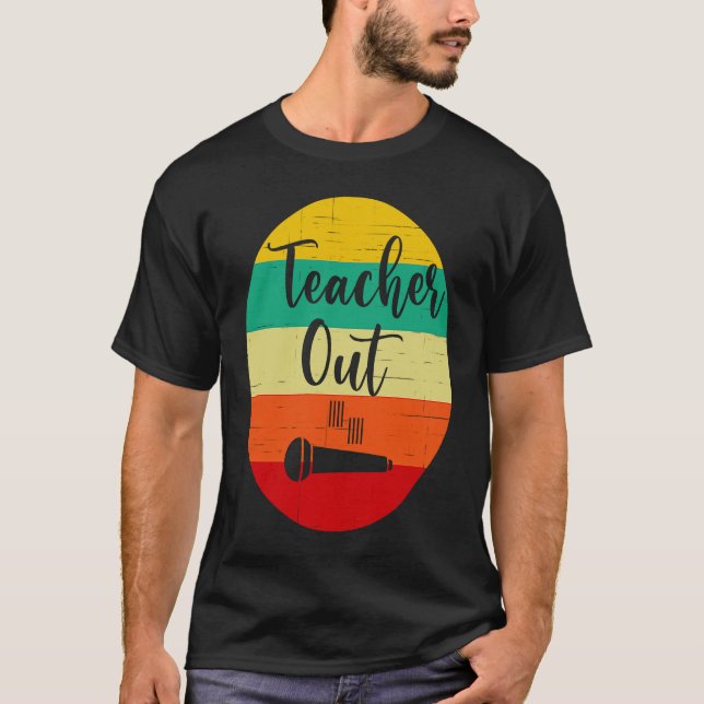 T-shirt Appréciation de l'enseignant Fin de l'année scolai (Devant)