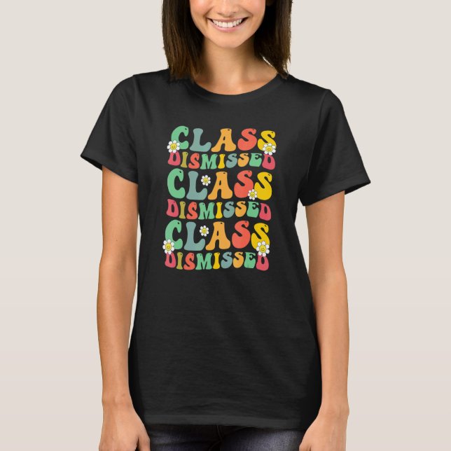 T-shirt Appréciation de l'enseignant renvoyé de classe Fri (Devant)