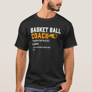 T-shirt Appréciation de l'entraîneur de basket-ball Funny